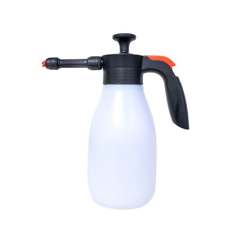 Hand Pump Foam Sprayer Pressure Snow Nozzle Car Wash Window Cleaning Spray Can