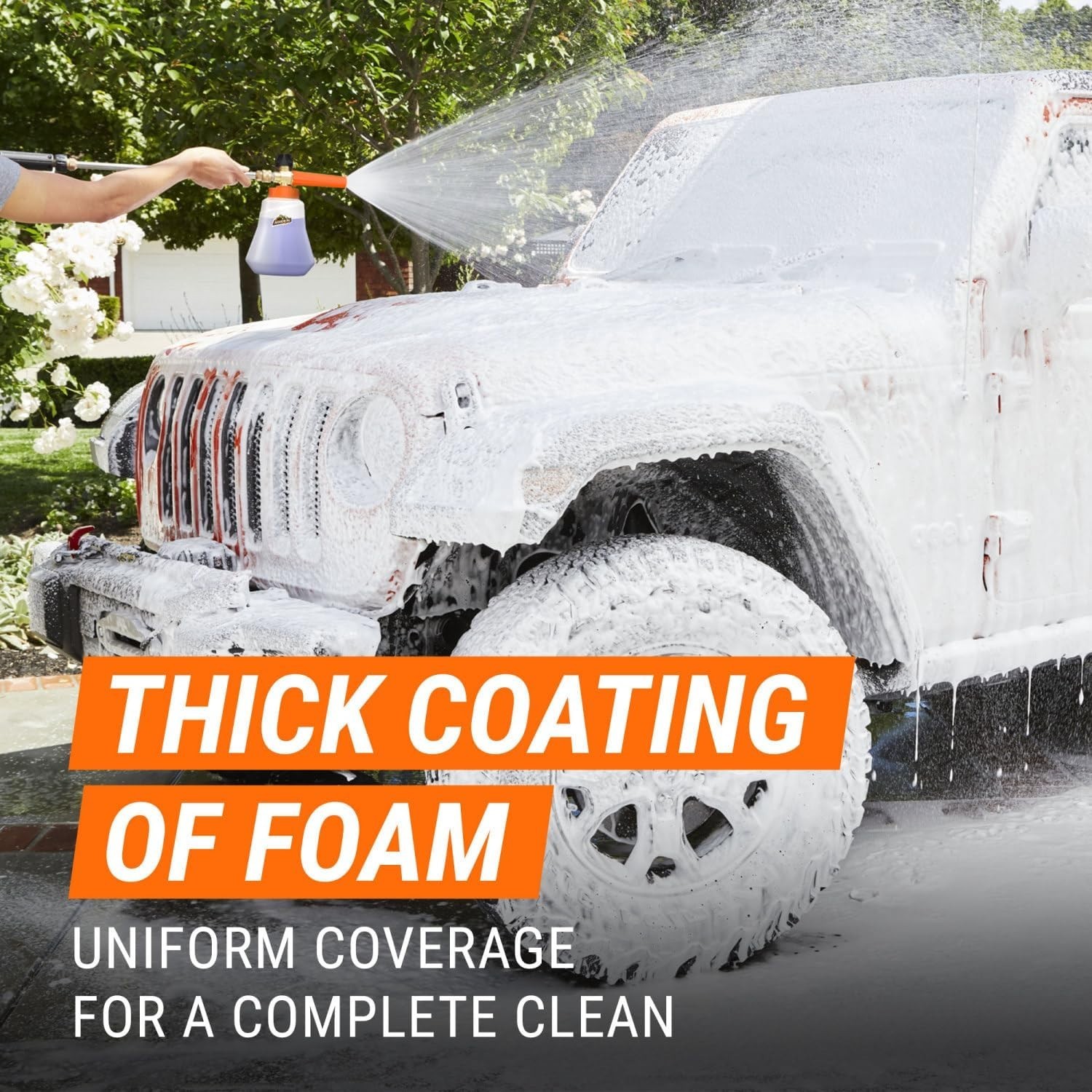Versatile Foam Cannon Kit – Pressure Washer or Hose