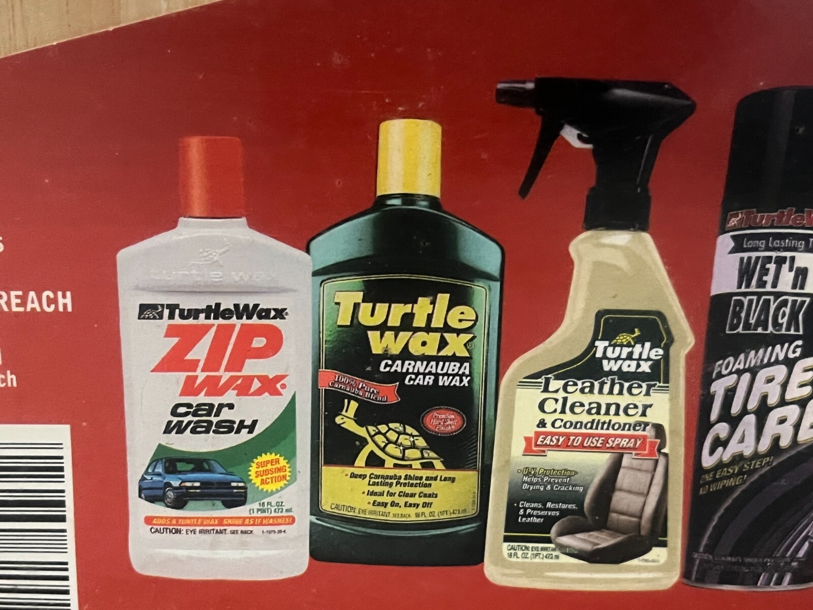 Turtle Wax Premium Gift Pack Limited Edition Wood Box 50 CD Crate NEW Sealed VTG