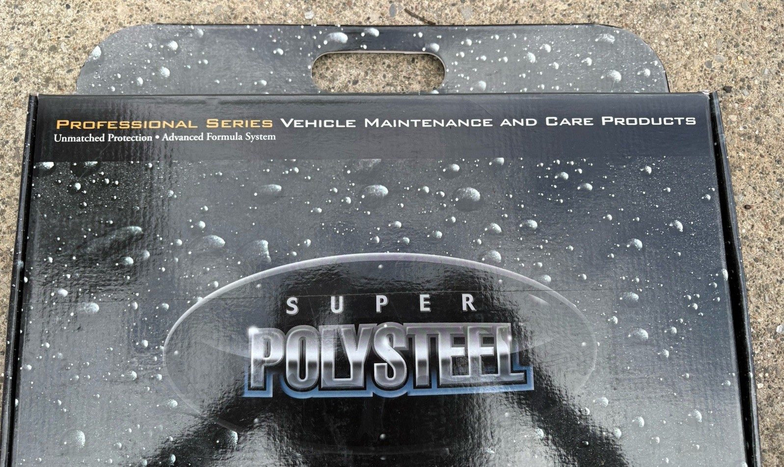 SUPER POLYSTEEL Professional Series Vehicle Maintenance and Care Products