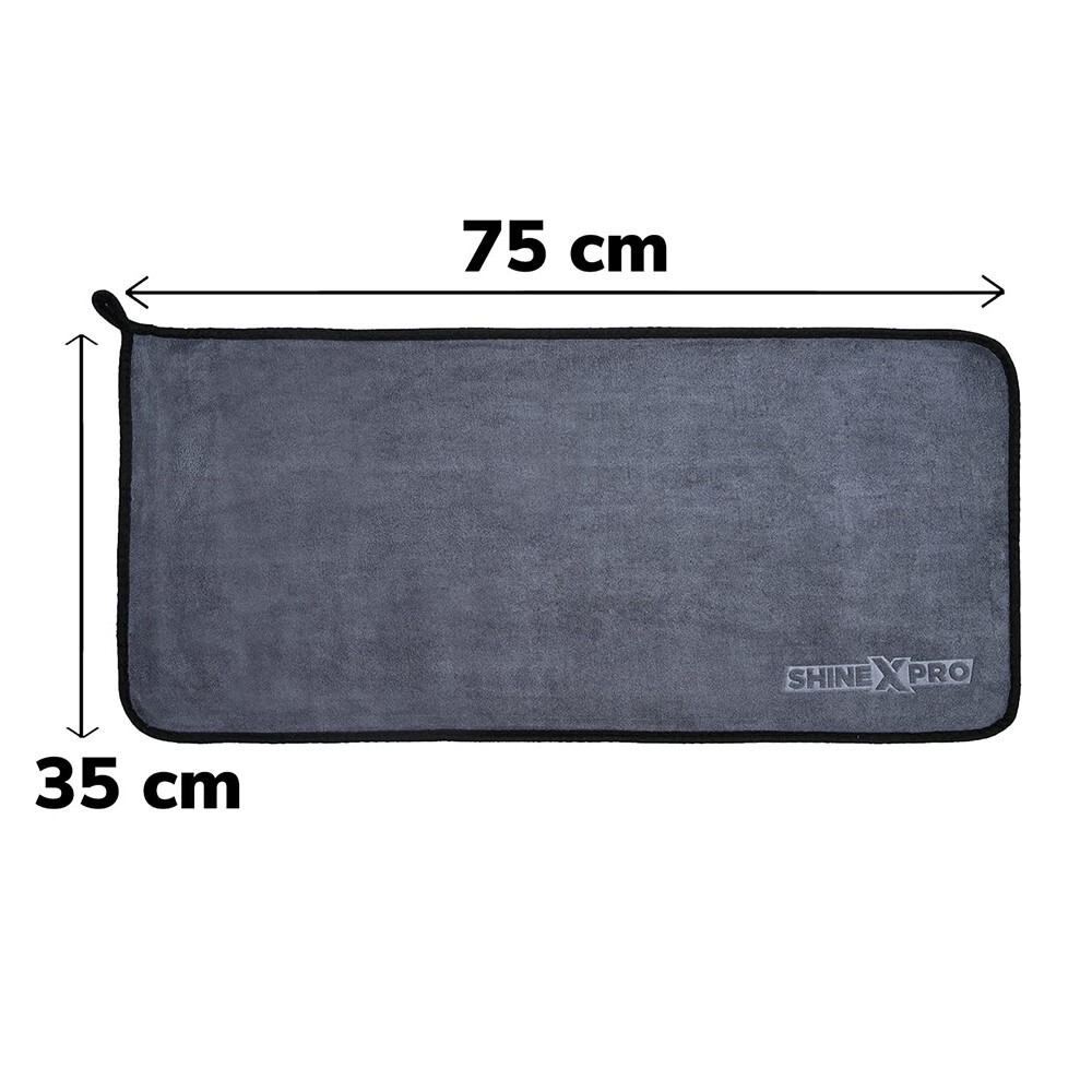 ShineXPro Microfiber Car Cleaning Cloth OG Soft 500GSM Extra Large Free Shipp