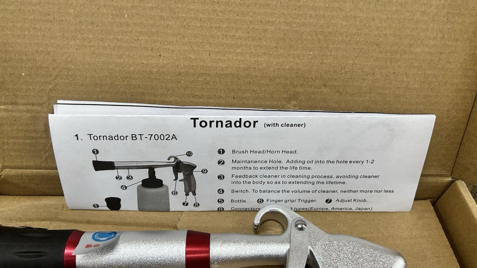 Unbranded Detail Air Gun Tornado
