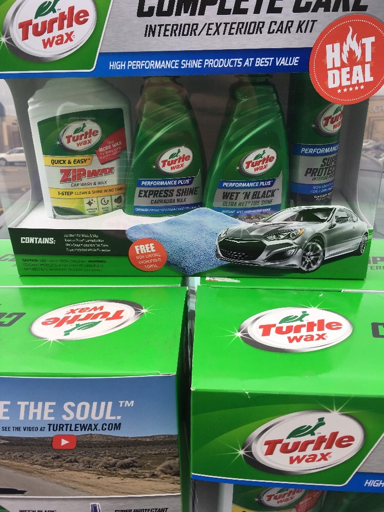 5x Turtle Wax 5-Piece Complete Care Kit