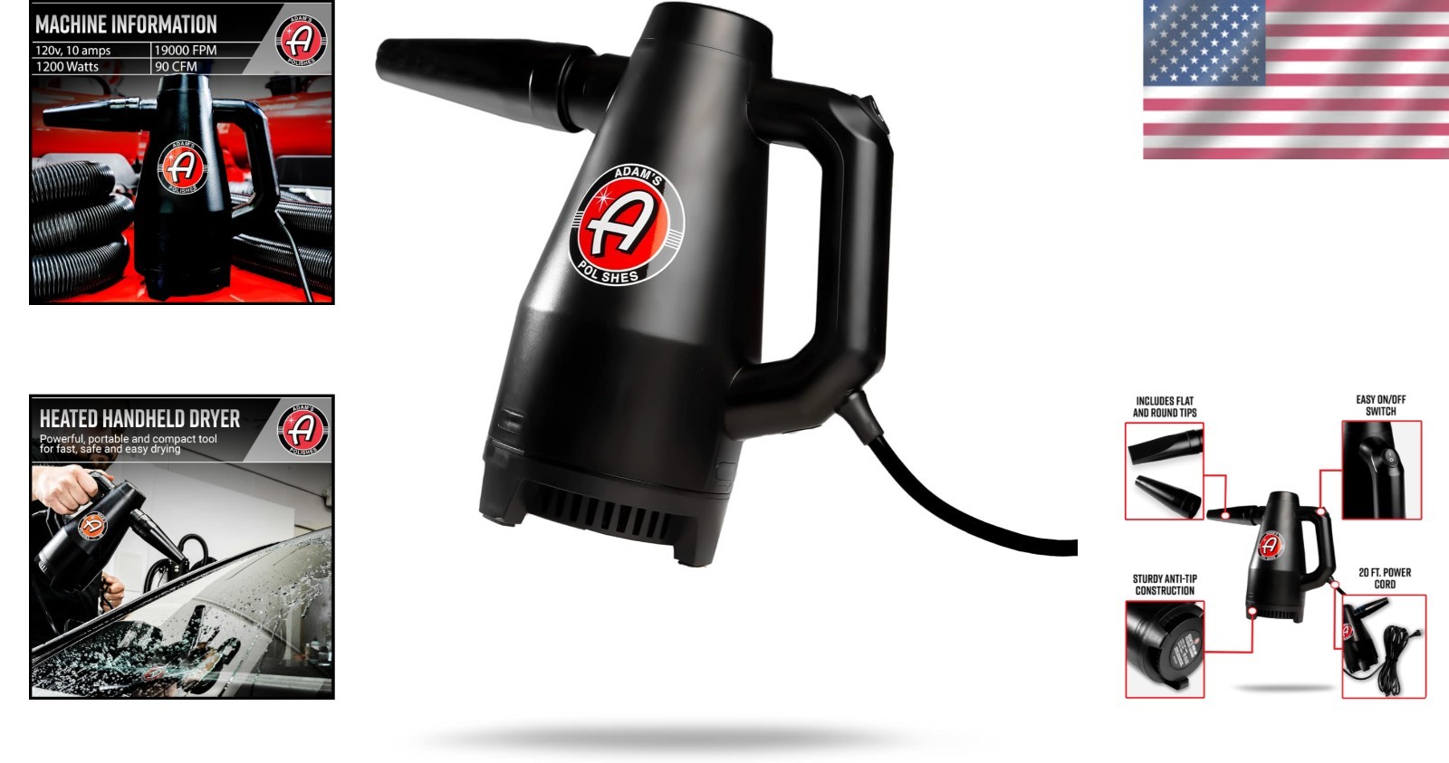 High Speed Car Dryer Blower | Auto Detailing Kit