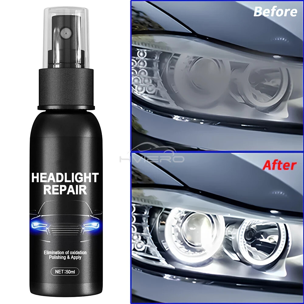 100ml Car Headlight Polishing Kit Removes Scratches Fluid Film Renewal Accessories