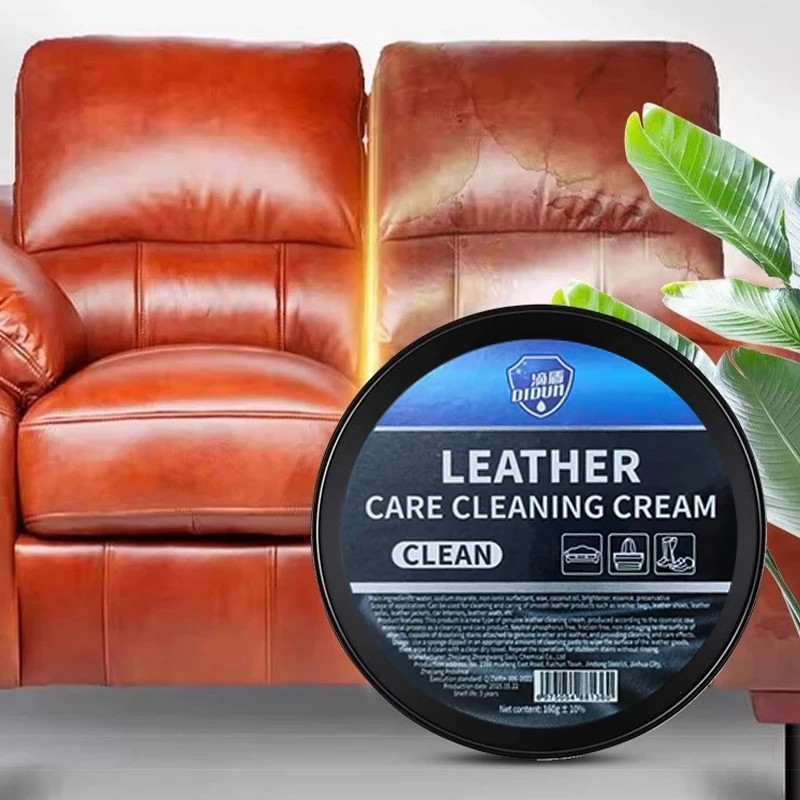 Car Interior Leather Maintenance Cream Remove Stain Polish Brighten Shoes bags