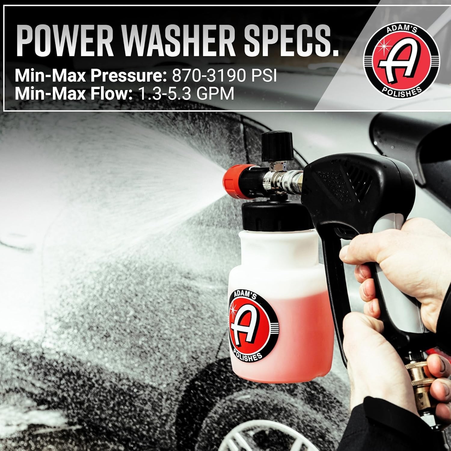 Adam’s Foam Lance Pressure Washer