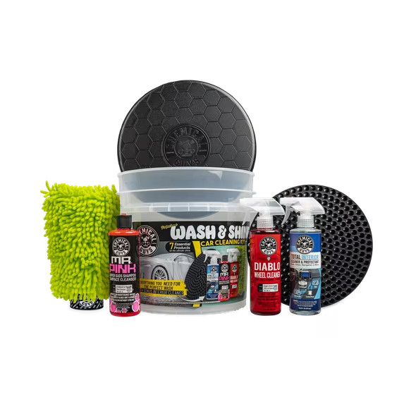 PREMIUM Professional Wash & Shine Car Cleaning Kit (7 Essential Products) – SALE