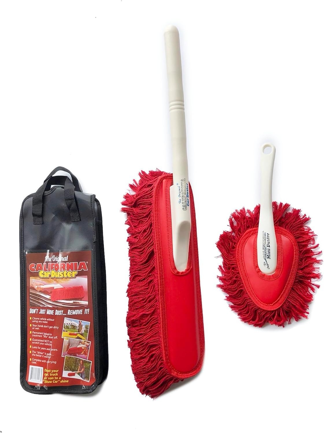 Ultimate Car Duster Kit with Plastic Handle – Efficient, Eco-Friendly Cleaning