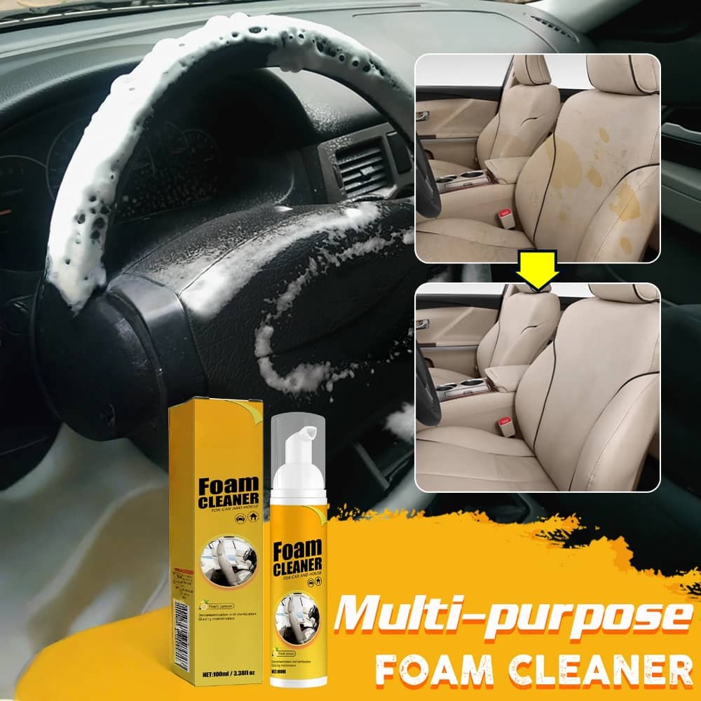 Car Seat Interior Cleaner Washer Upholstery Washing Cleaning Odor Eliminator NEW