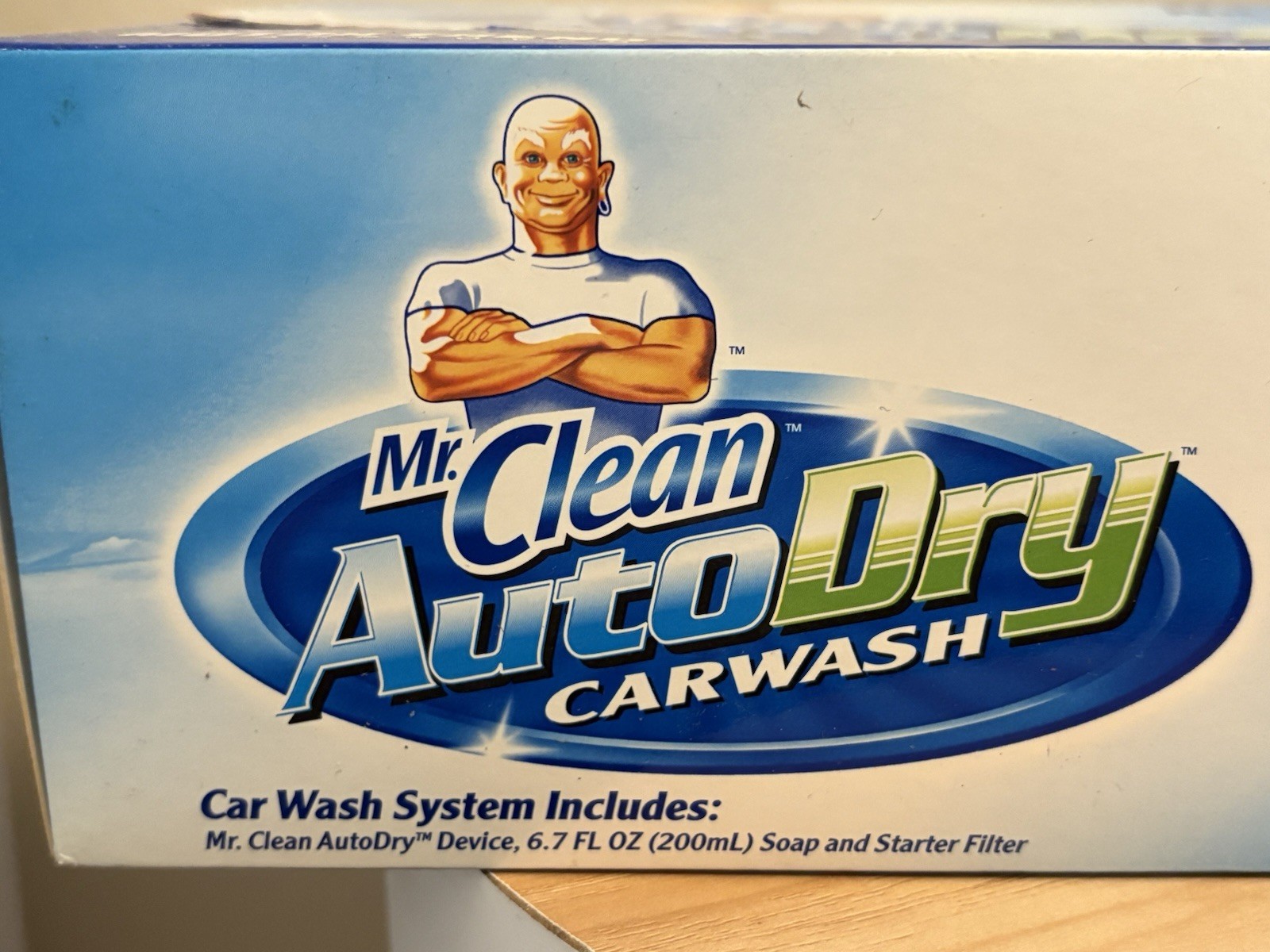 Mr. Clean Auto Dry CarWash Spray System Kit w/ Soap Starter Filter Spot Free NEW