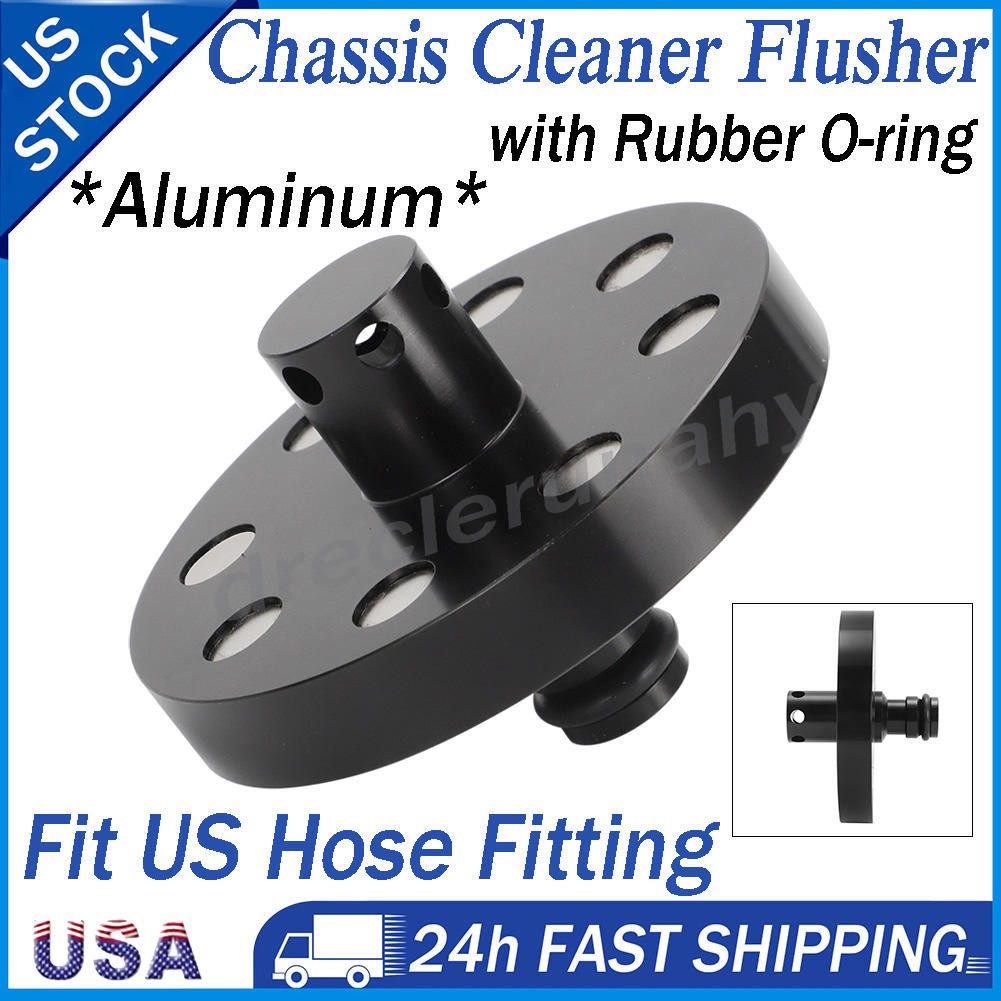 Standard Hose Aluminum Chassis Cleaner Flusher High Pressure Spouts Hose Fitting