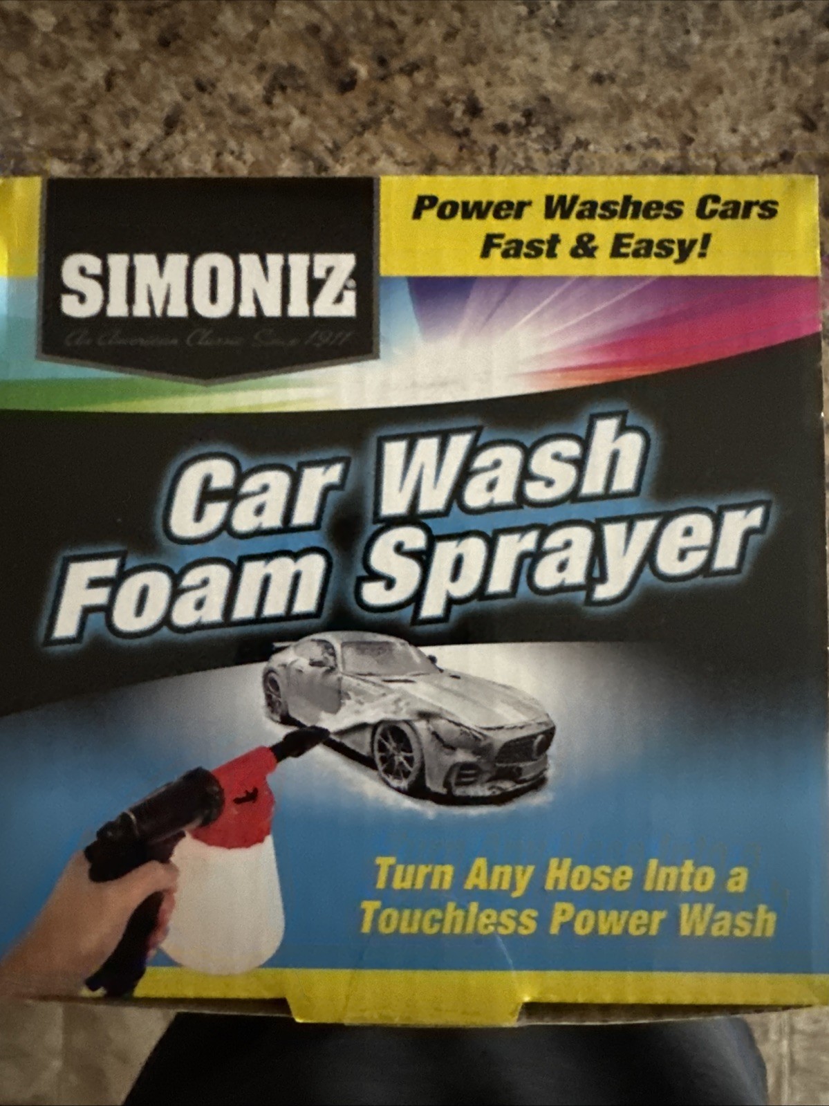 SIMONIZ CAR WASH FOAM SPRAYER