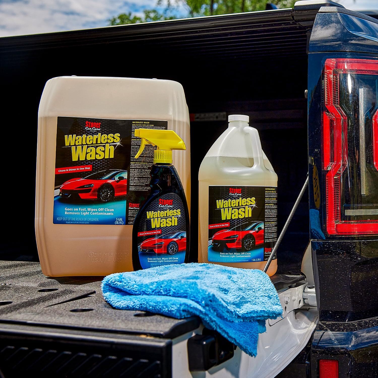 Stoner Car Care 92606 Waterless Wash Easily Cleans Cars, Boats, RVs, 1 Gallon
