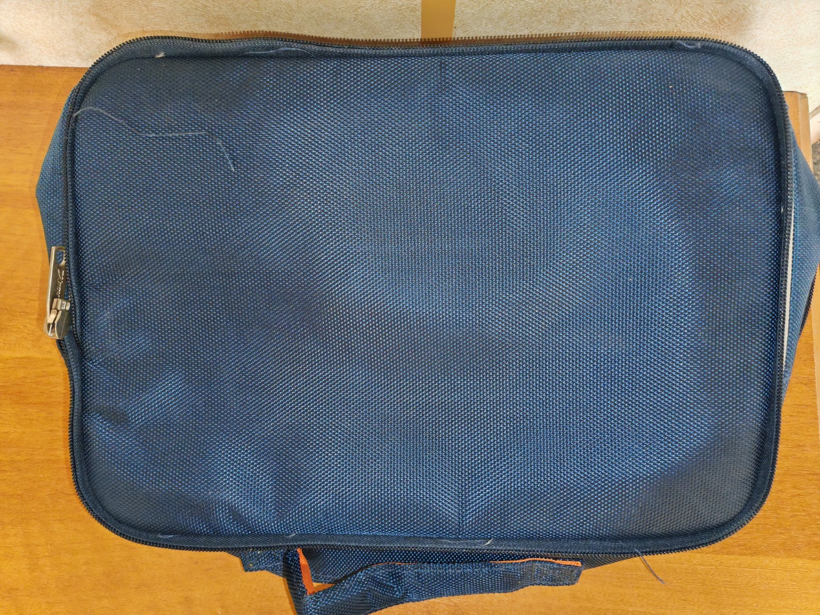 GardX Car Care Kit Bag Case ONLY – Navy Blue & Orange Mesh Organiser – Empty