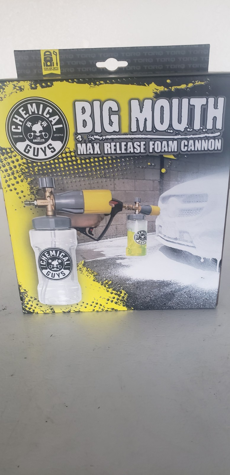 Chemical Guys – Big Mouth Max Release Foam Cannon SEALED NEW