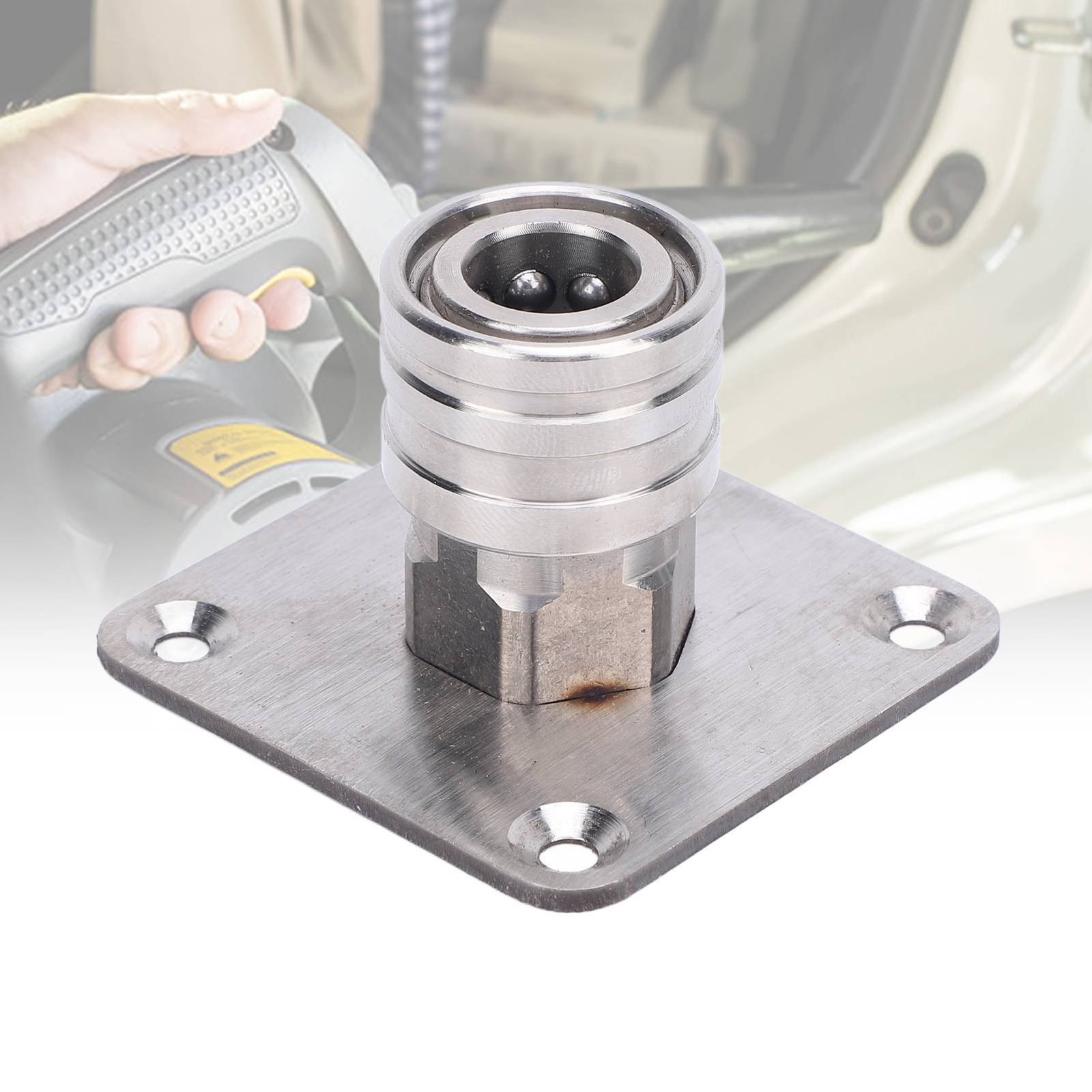New Pair Of Pressure Washer Foam Cannon Holder 1/4in Quick Connect Wall Mount