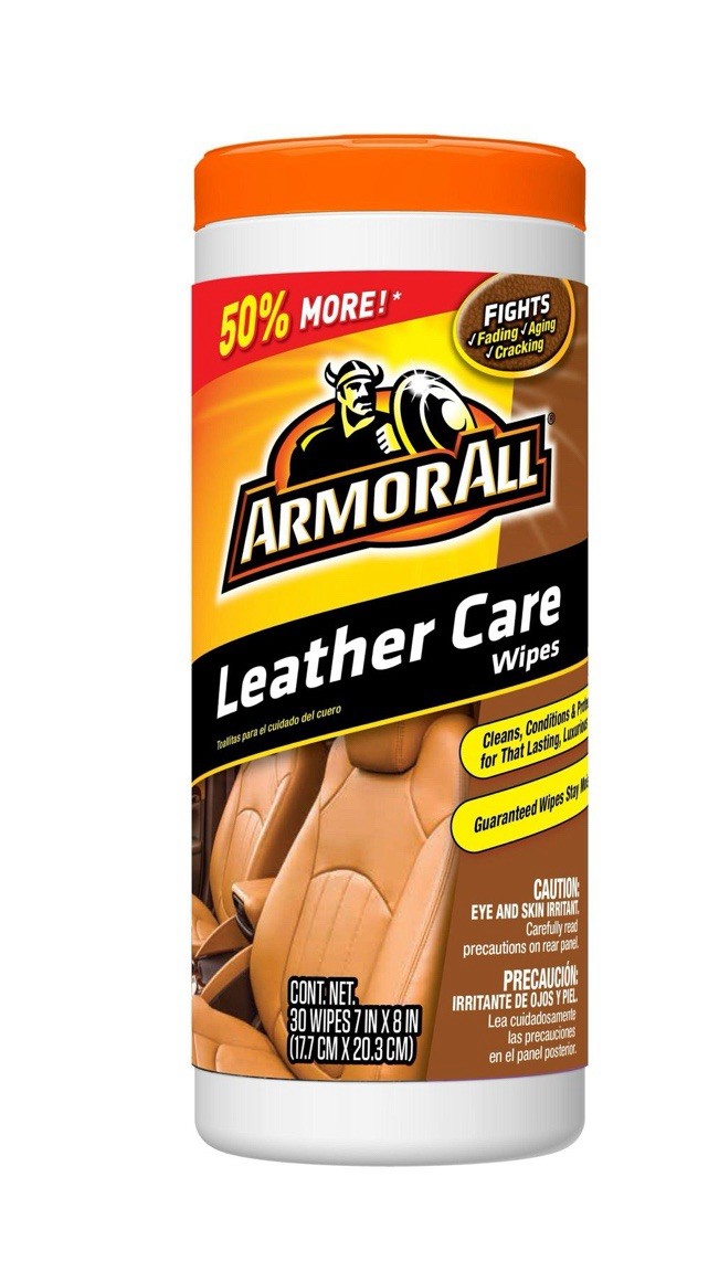 Amoral Leather Care Wipes, 30 Ct