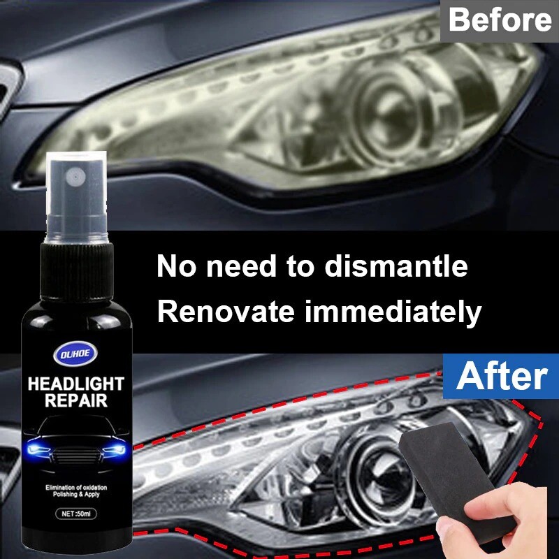 Car Headlight Polishing Agent Scratch Remover Repair Fluid Headlight Polish