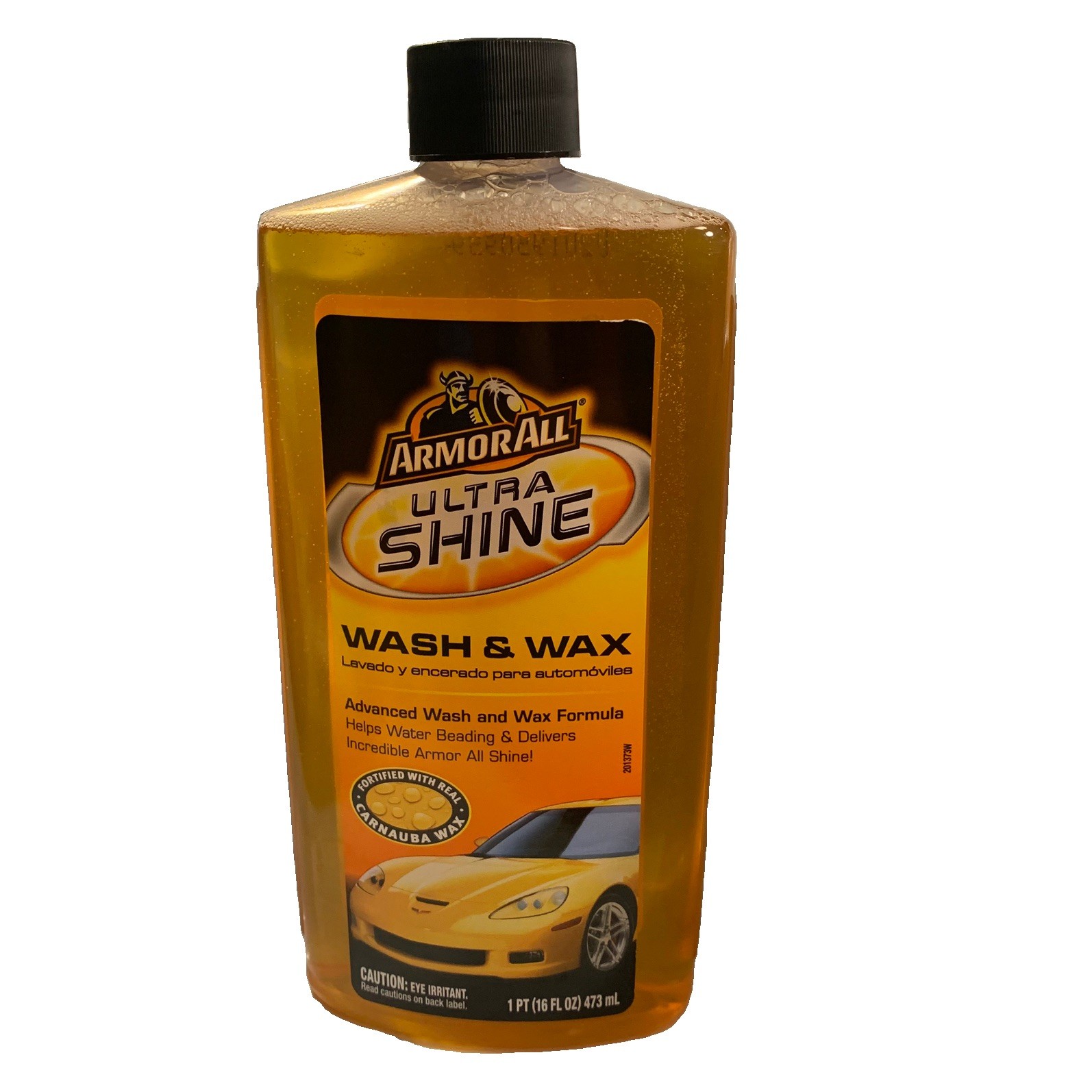 Armor All Ultra Shine Car Wash & Wax 16oz Advanced Wash Formula Car Care