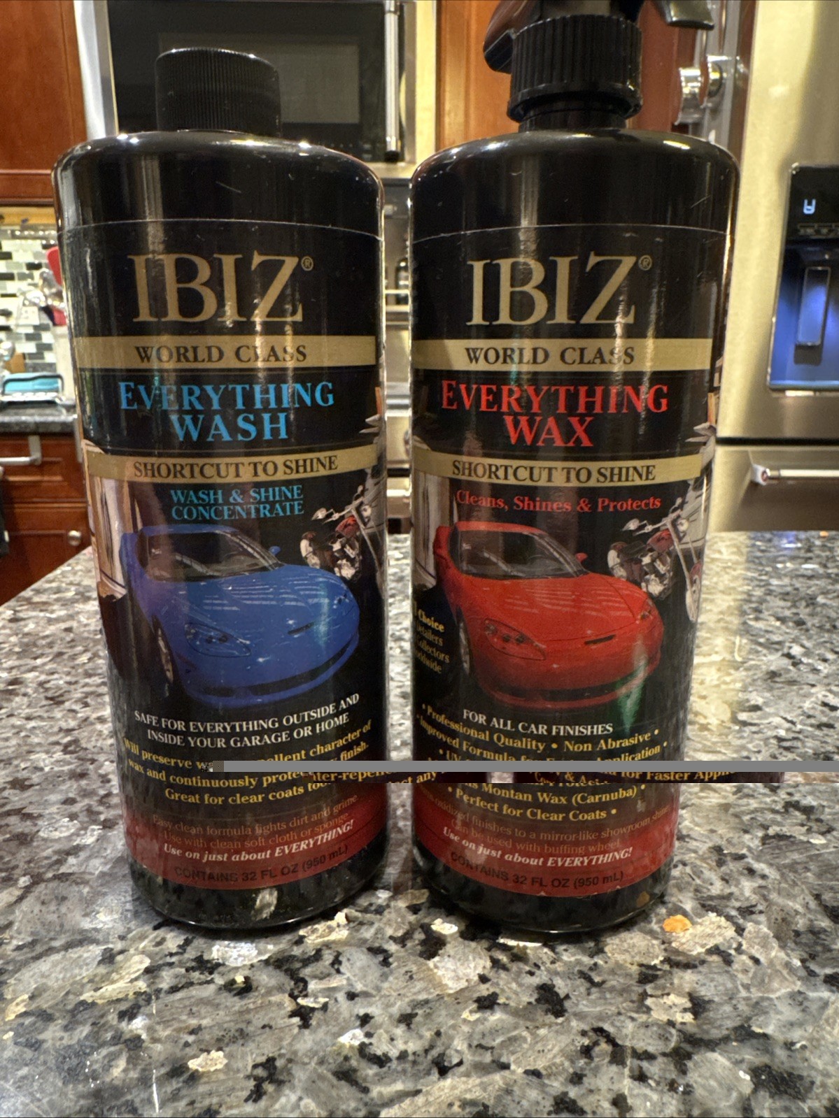 IBIZ World Class Everything Wash Concentrate Car Wash & Everything WAX