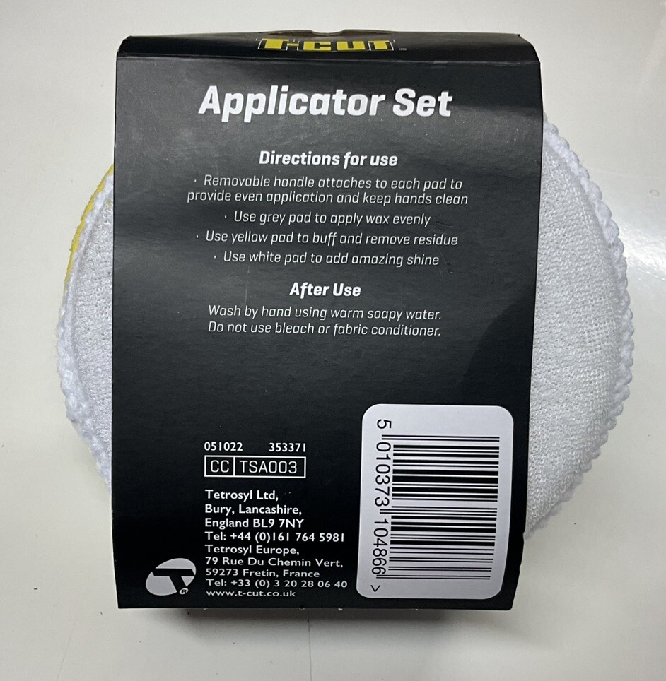 T-Cut Wax Applicator Set with Handle