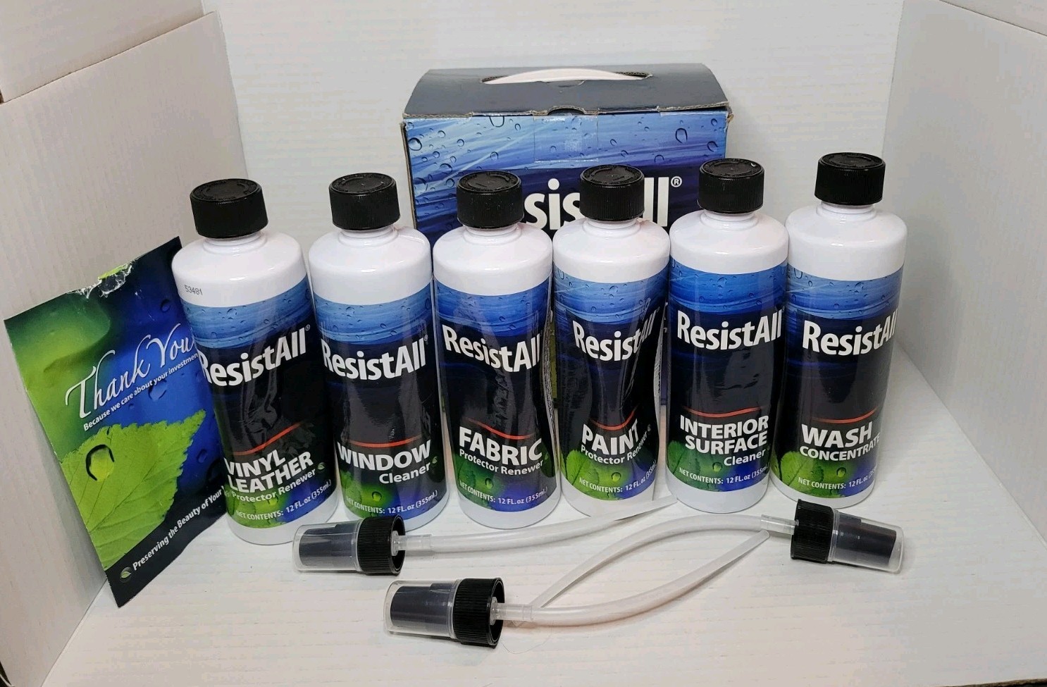 ResistAll Customer Car Care Kit Caltex High Quality Vehicle Protection – NEW!