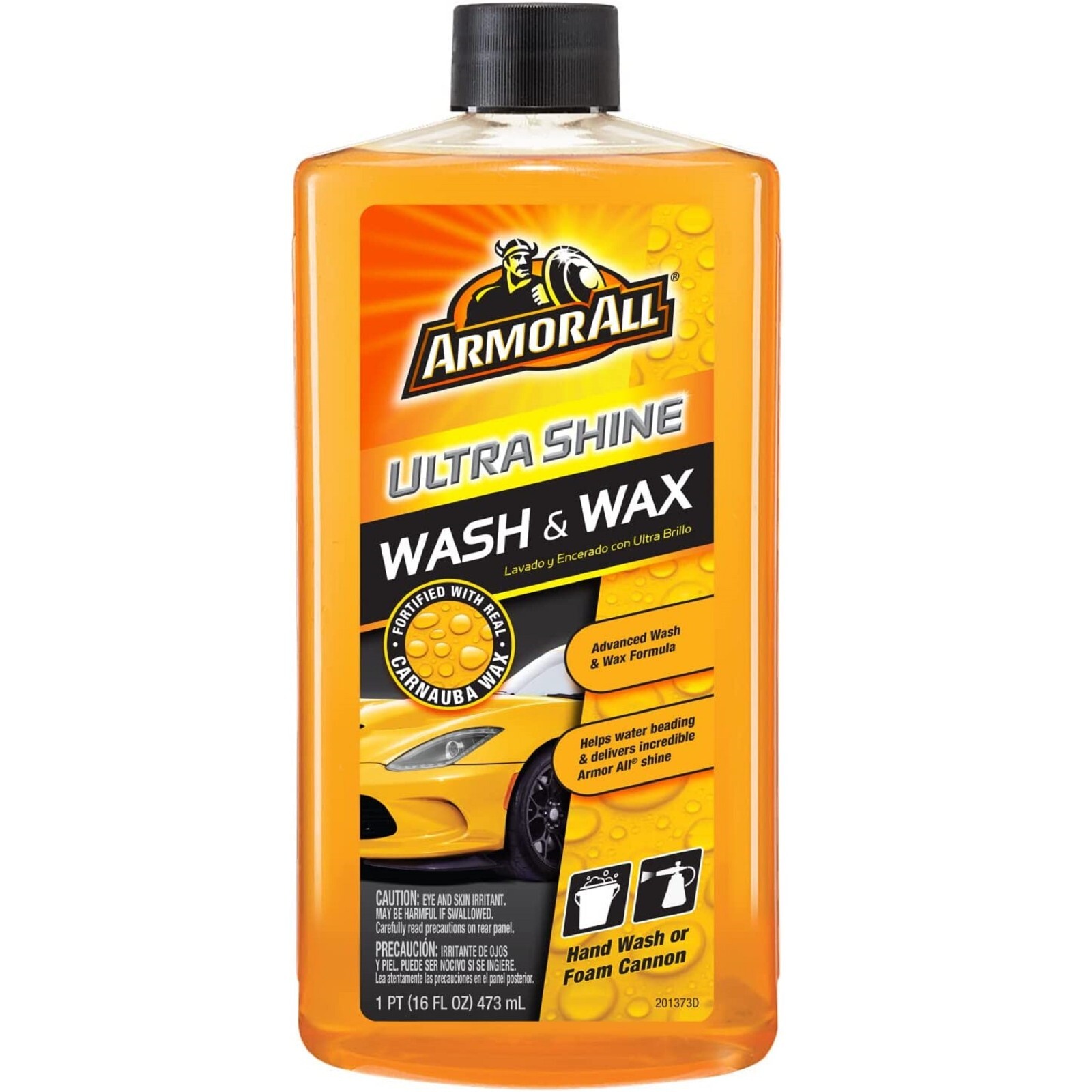 Armor All – Ultra Shine – Wash & Wax 16 fl oz, 070612251787