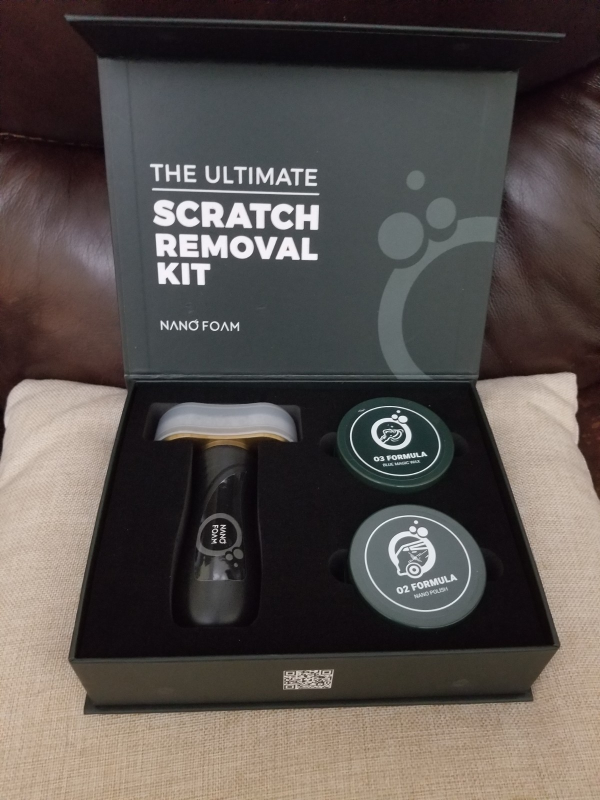 Nano Foam Car Scratch Remover Kit with O3 Formula For Vehicles Polishing