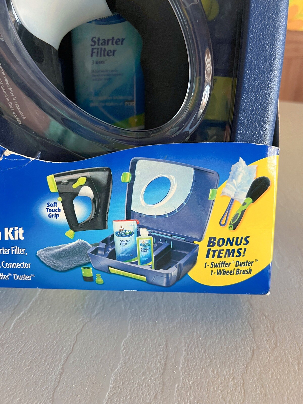 New! Mr. Clean AUTO DRY Pro-Series ALL IN ONE CAR WASH KIT *Complete*