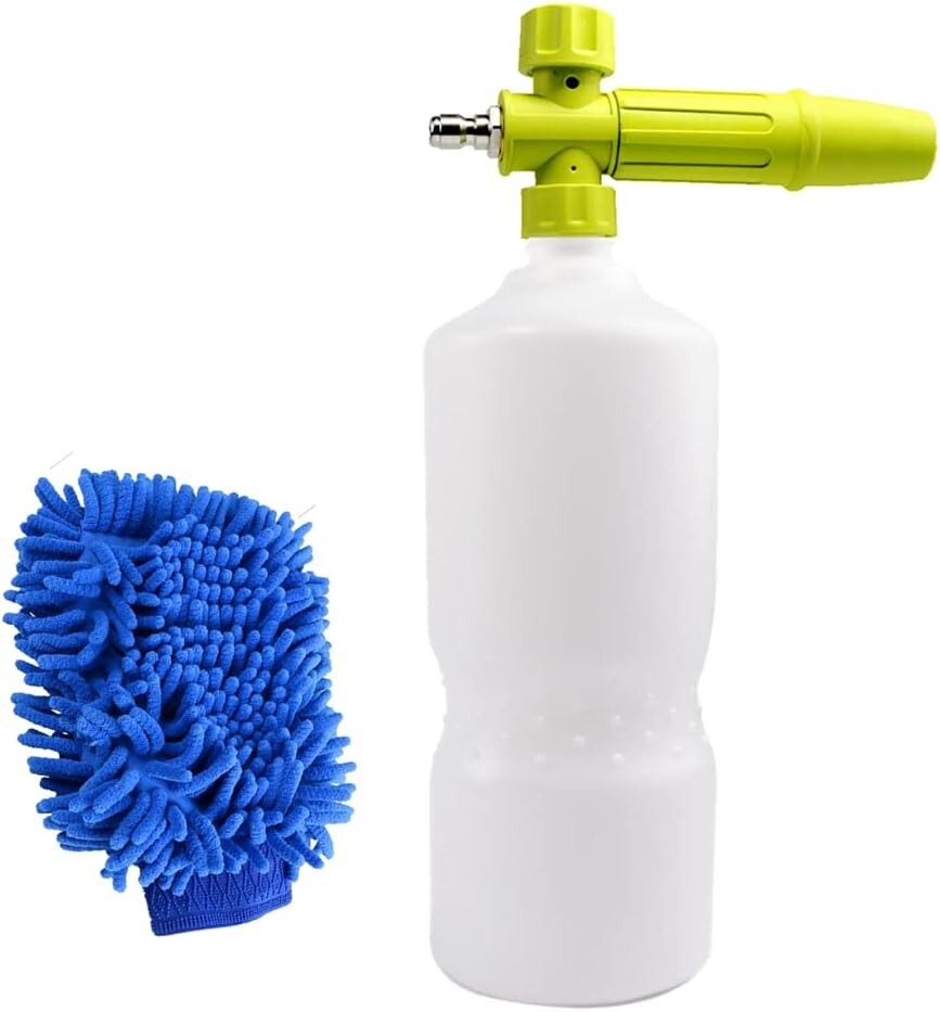 Foam Cannon 1L Bottle Car Wash Snow Foam Lance Pressure Washer Nozzle