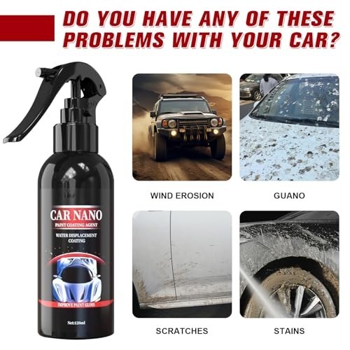 Nurafix 2PCS Nano Coating & Scratch Repair – For Ultimate Vehicle Shine