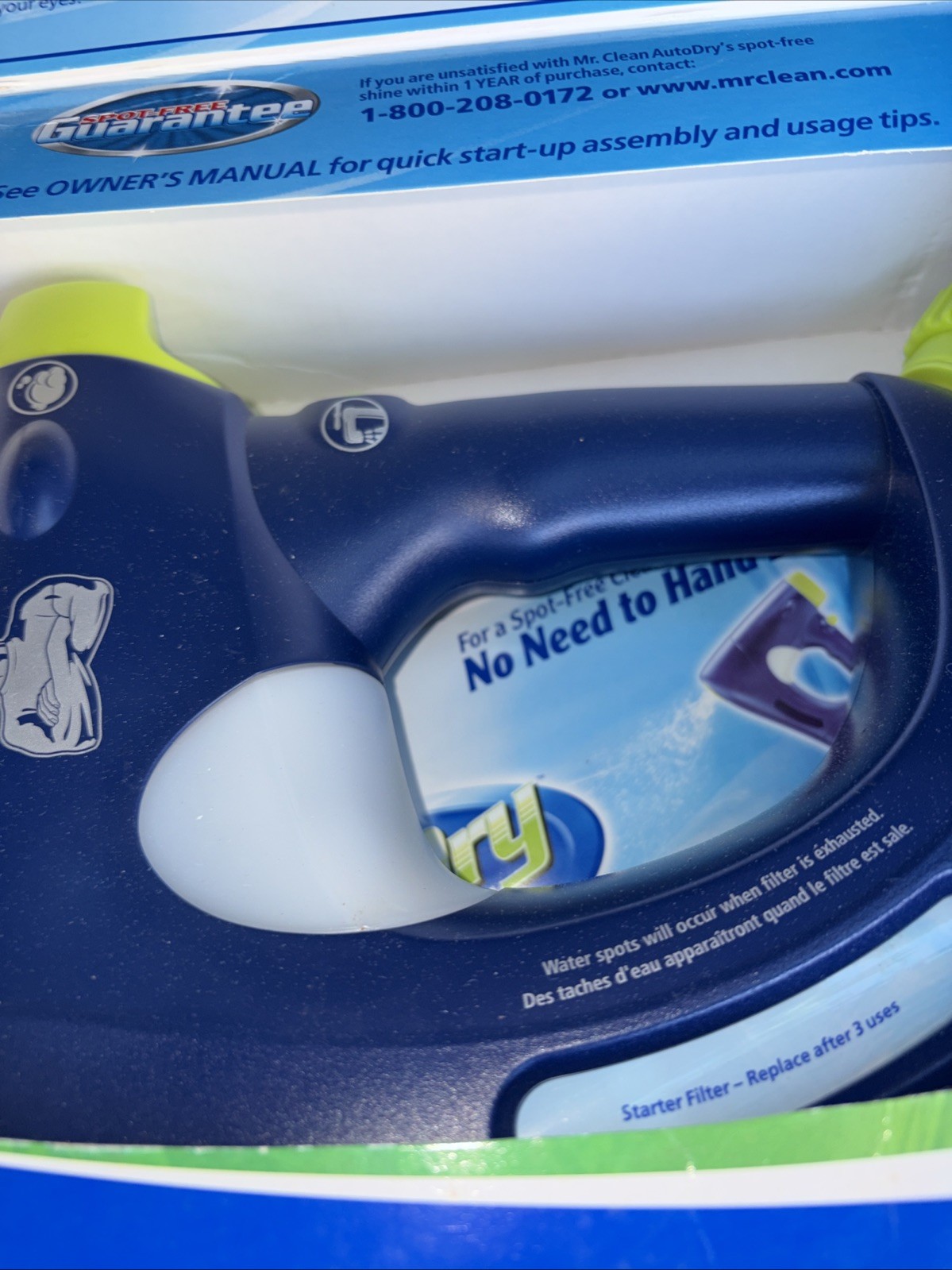 Mr. Clean Auto Dry Car Wash System Starter Kit NOS New