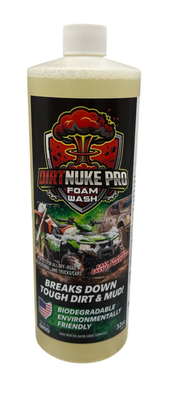 DirtNuke Pro Foam wash One 32oz Bottle
