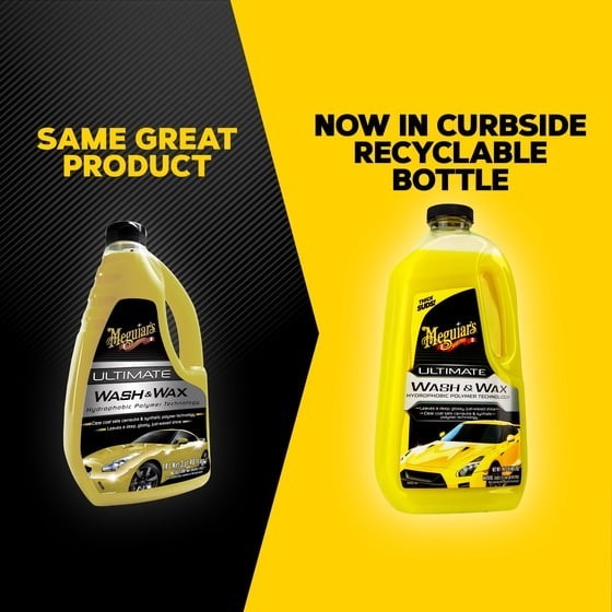 Meguiar’s Ultimate Car Wash and Wax 48 fl oz 4-Pack