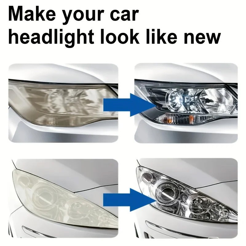 2X Headlight Solution 50G Eliminates Yellowing Oxidation Of Polycarbonate P4B7