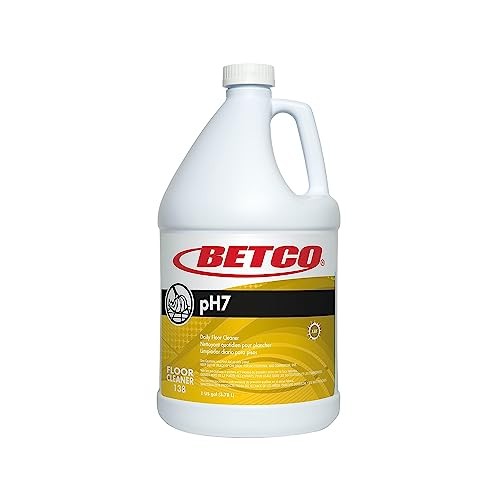 Betco Ph7 Ultra Neutral Daily Floor Cleaner Concentrate, Yellow, 128 Fl Oz 4pk