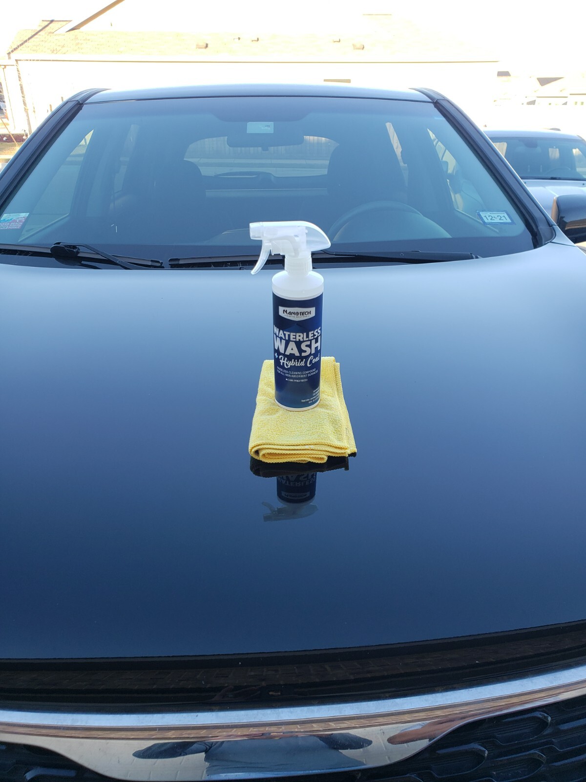 Nanotech SS Waterless Wash & Hybrid Coat: Rinse less Ceramic Cleaner & Protector