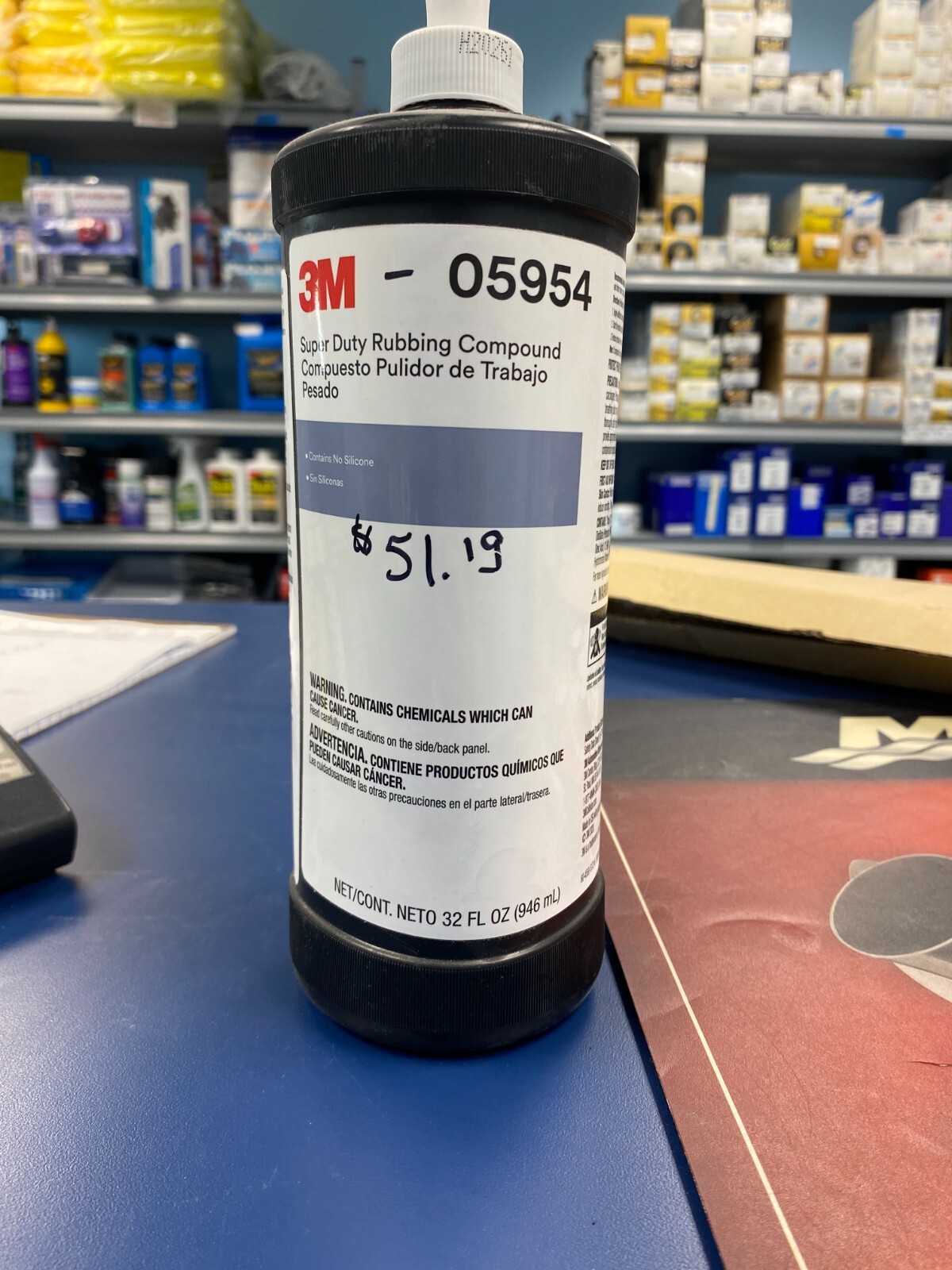 3M-05954 Super Duty Rubber Compound 32 fl. oz.
