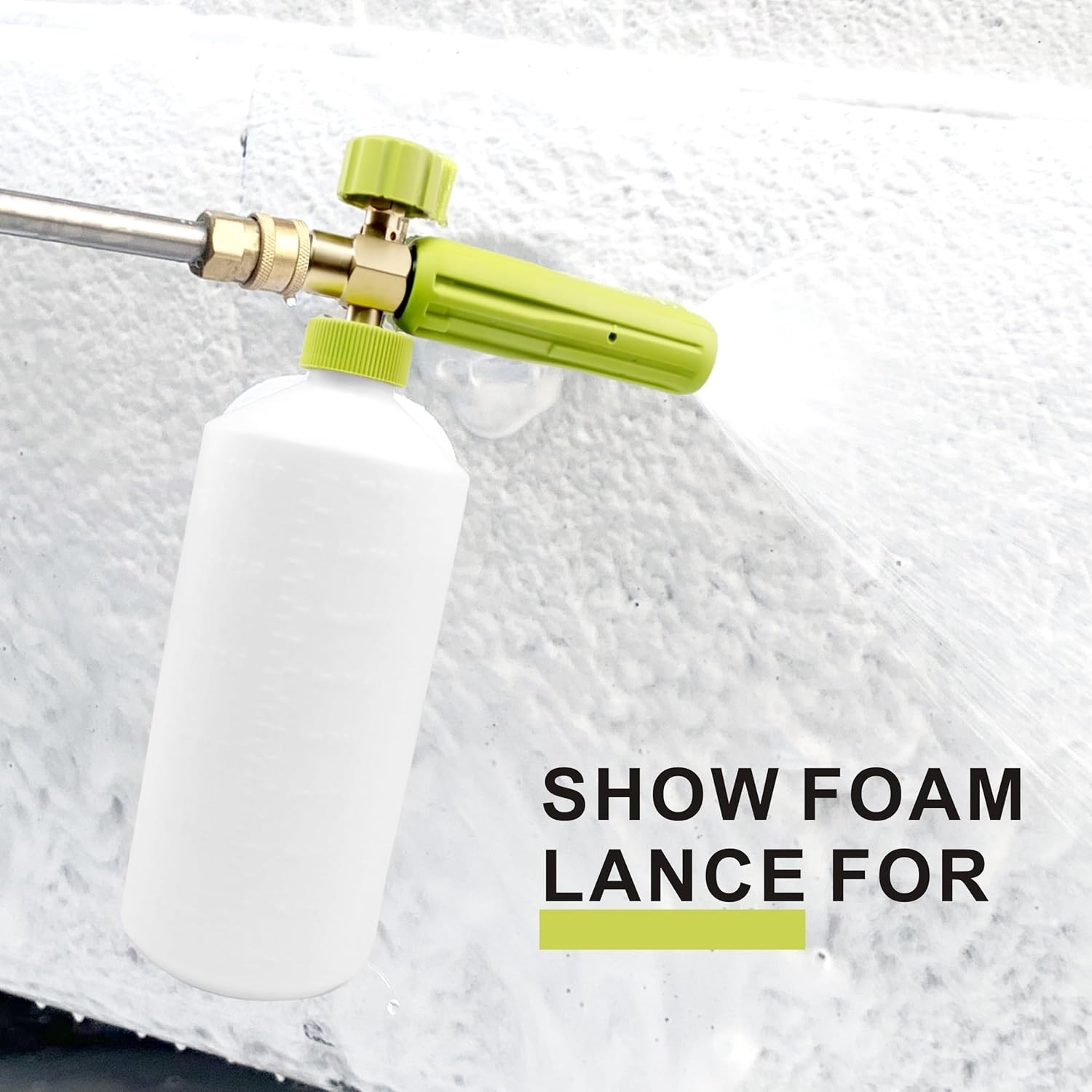 Foam Cannon 1L Bottle Car Wash Snow Foam Lance Pressure Washer Quick Connect …