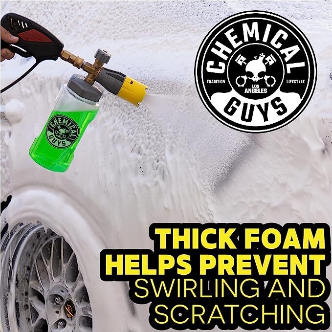 Chemical Guys EQP324 – Big Mouth Max Release Foam Cannon For Pressure Washers
