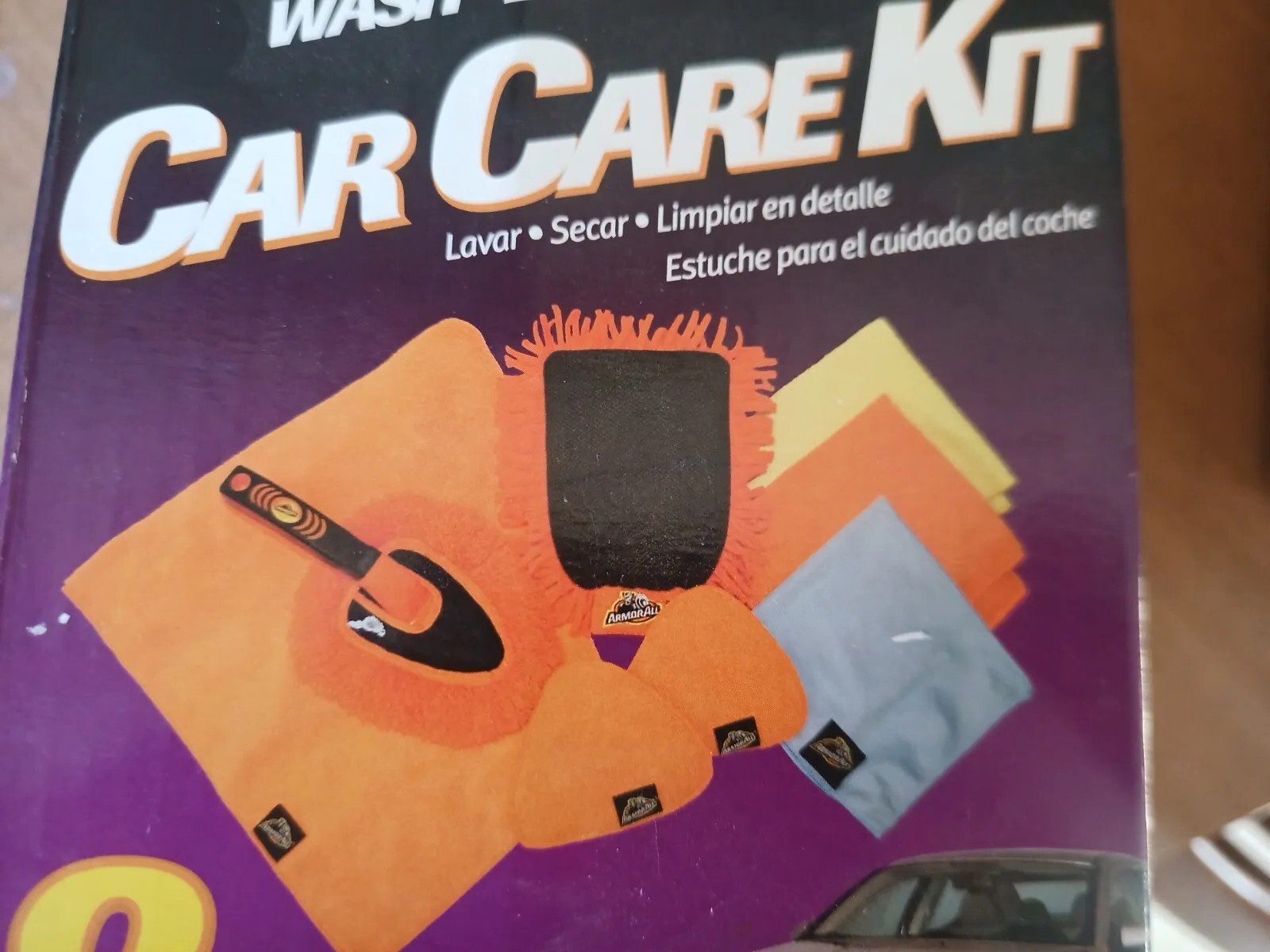 🎁 X-MAS 🎄 Armor All Wash Dry Detail 8 Piece Car Care Kit Christmas Gift 🎁 🎄