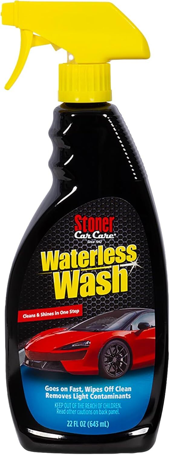 Stoner Car Care 92604 Waterless Wash Ready to Use Spray Easily Cleans, 22 Fl Oz