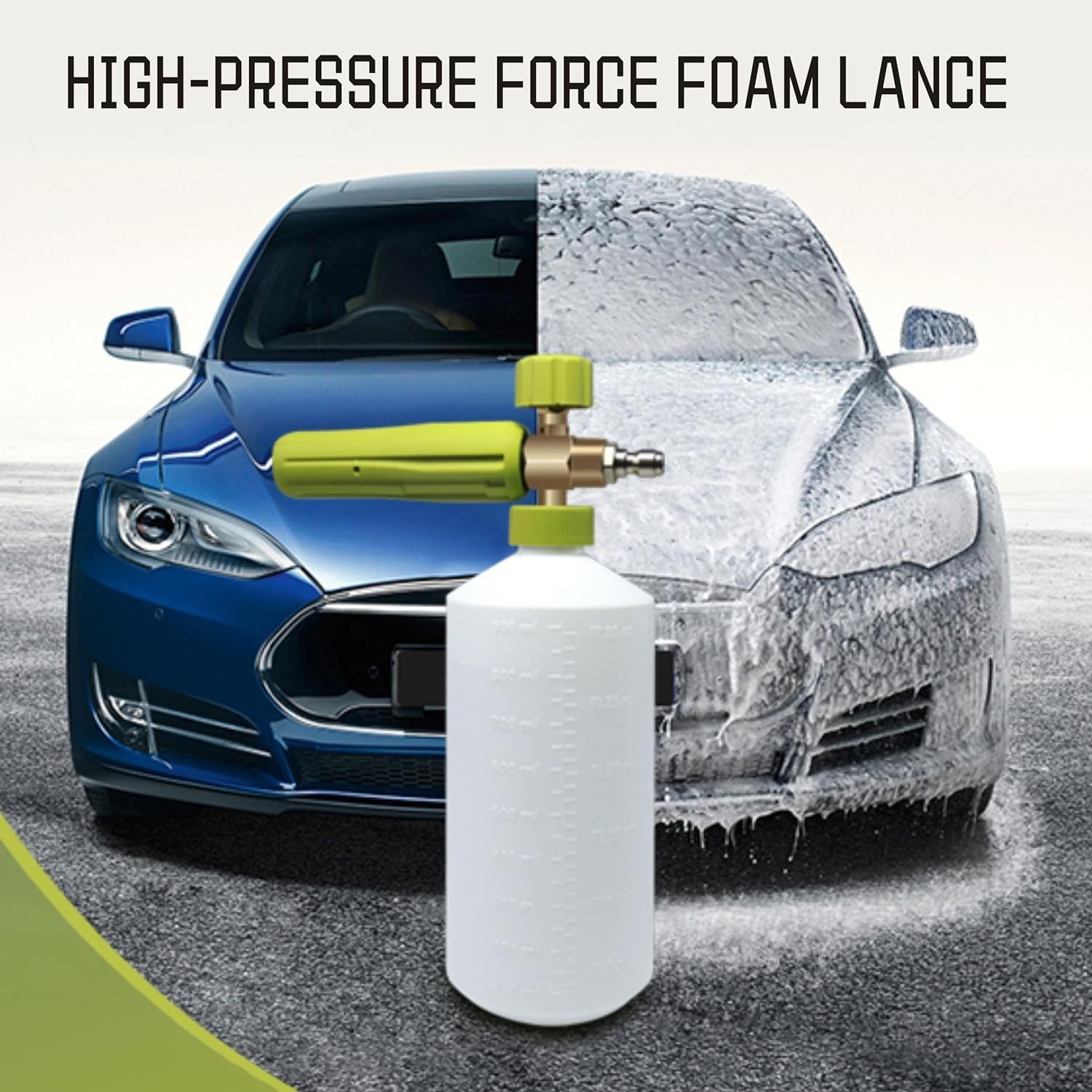 Foam Cannon 1L Bottle Car Wash Snow Foam Lance Pressure Washer Quick Connect …