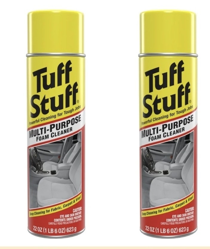 (2 PACK )Tuff Stuff Multi Purpose Foam Cleaner for Deep Cleaning of Car Interior