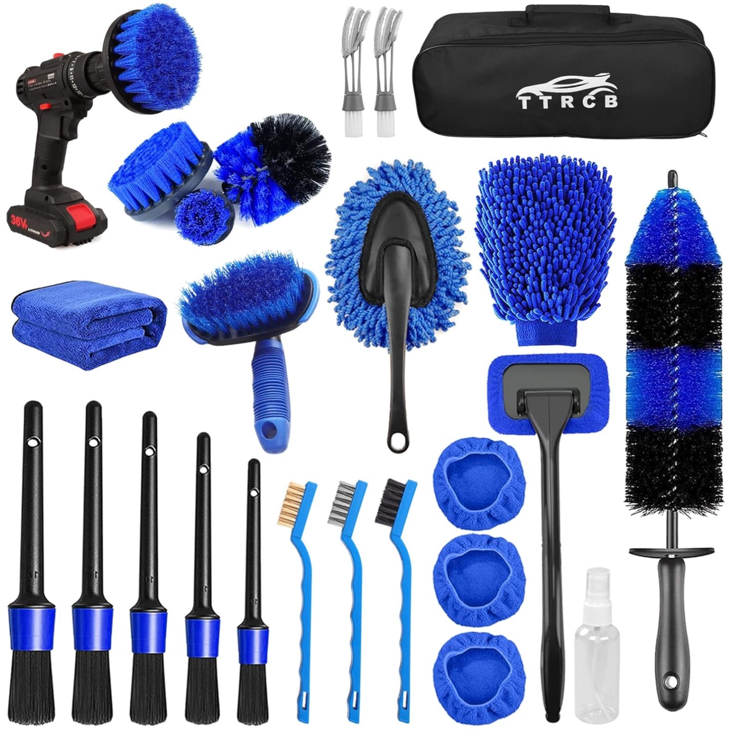 Professional 26 Pcs Car Detailing Kit