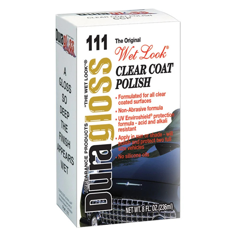 Duragloss 111 8 oz. Liquids Clear Coat Polish