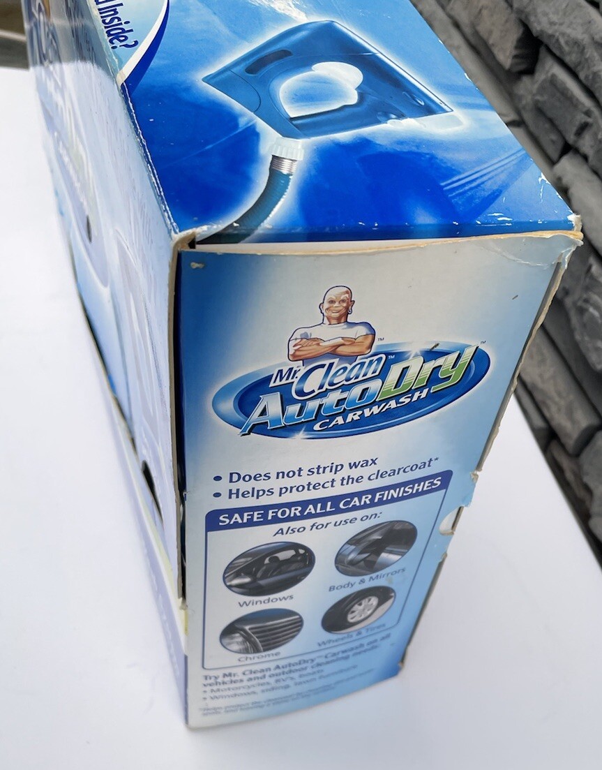 Mr Clean Auto Dry Car Wash Spray System W/ Soap & Starter Filter No Touch NEW