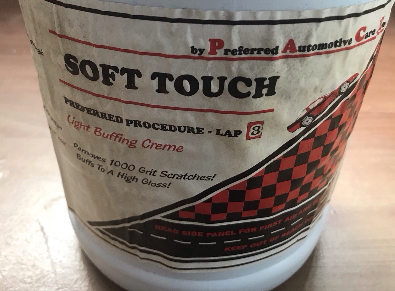 Preferred Light Buffing Cream. Removes 1000 Grit Scratches. New.