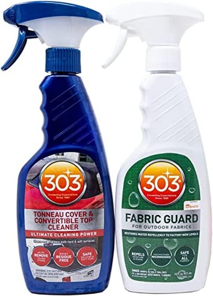 303 Products Convertible Fabric Top Cleaning and Care Kit, 2- Pack, 16 Fl Oz NEW